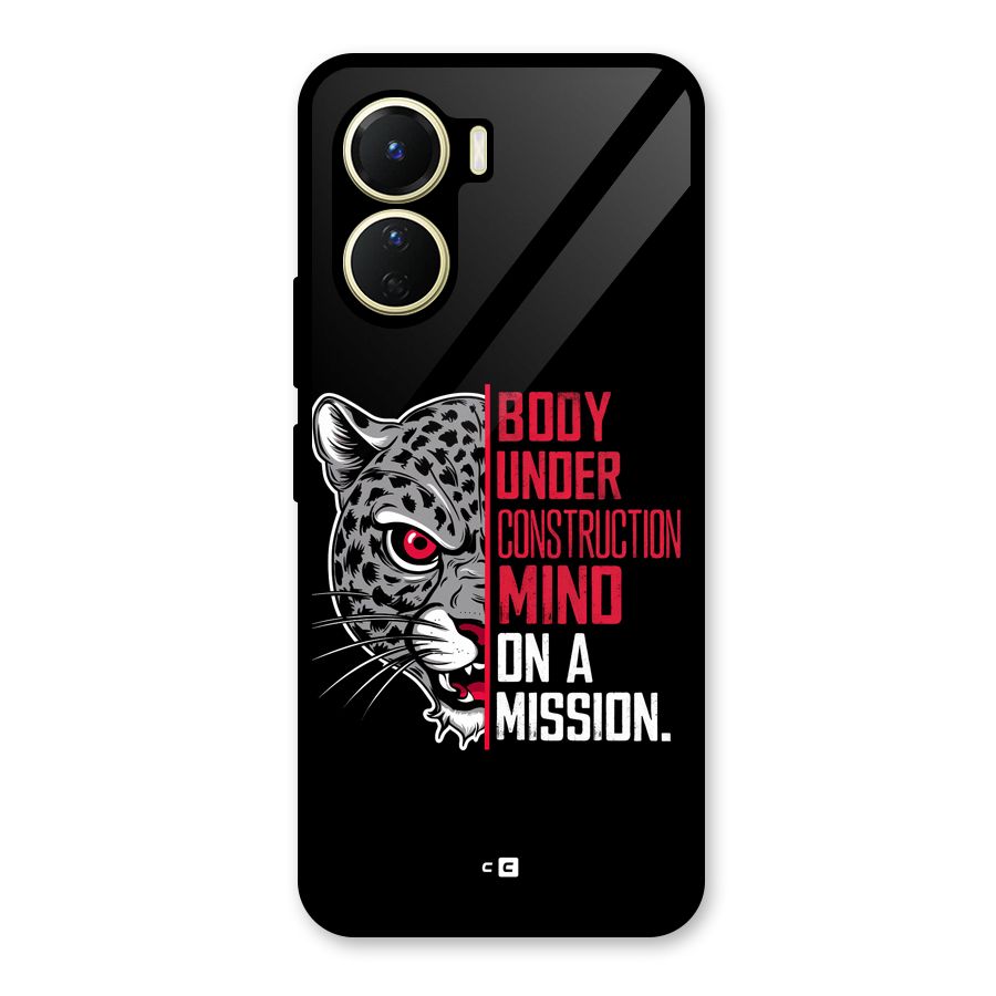 Mind On A Mission Glass Back Case for Vivo Y16