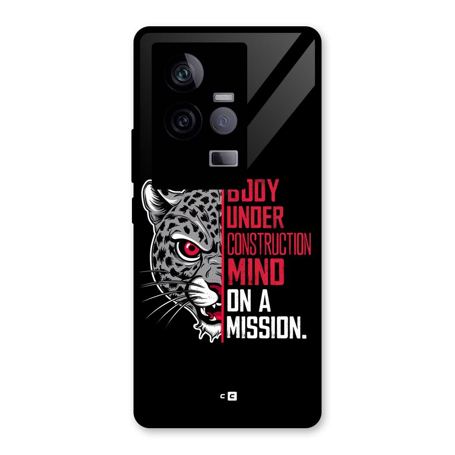 Mind On A Mission Glass Back Case for Vivo iQOO 11 5G