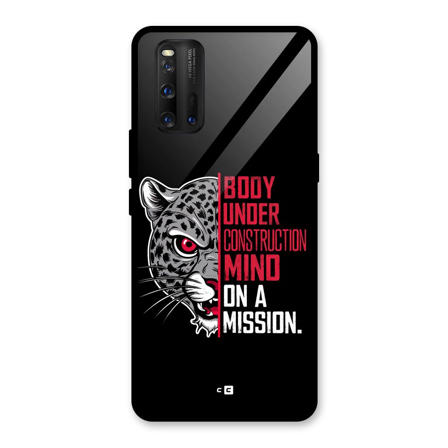 Mind On A Mission Glass Back Case for Vivo iQOO 3