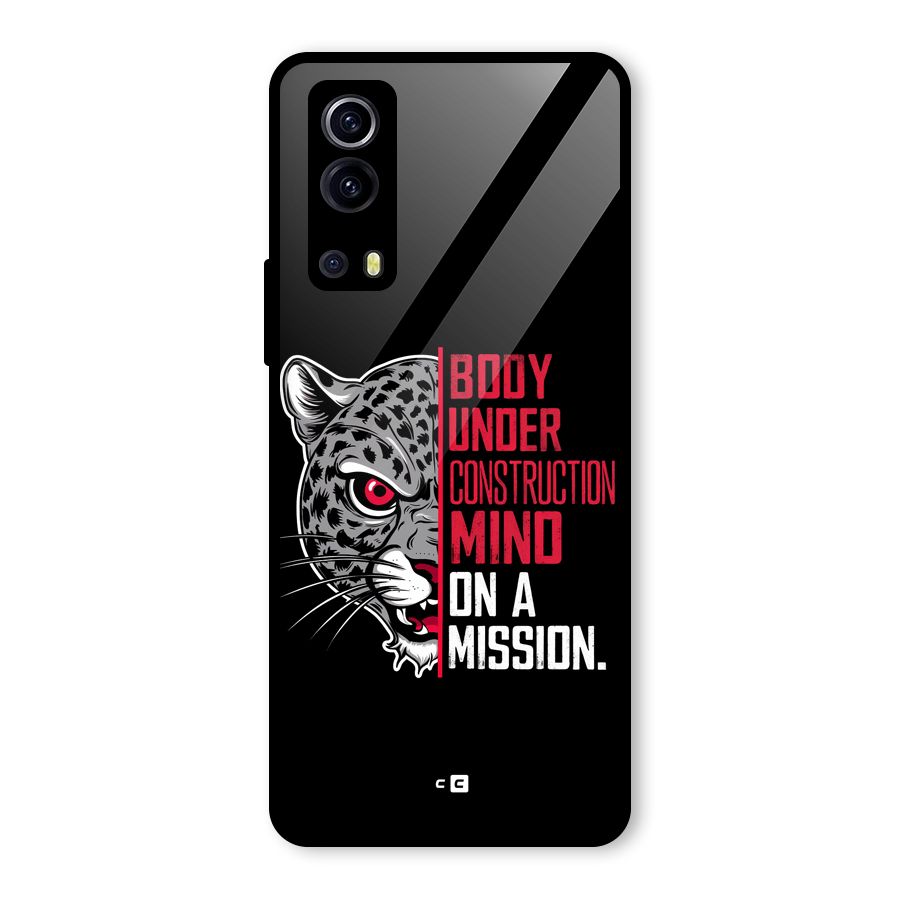 Mind On A Mission Glass Back Case for Vivo iQOO Z3