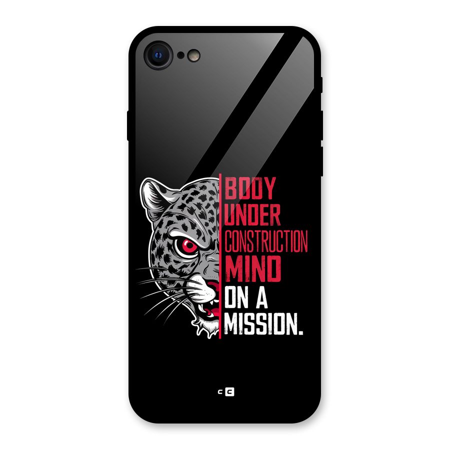 Mind On A Mission Glass Back Case for iPhone 7