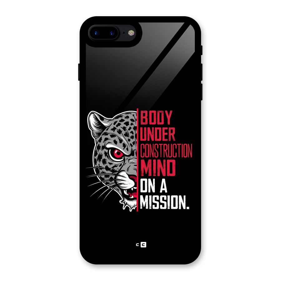 Mind On A Mission Glass Back Case for iPhone 7 Plus