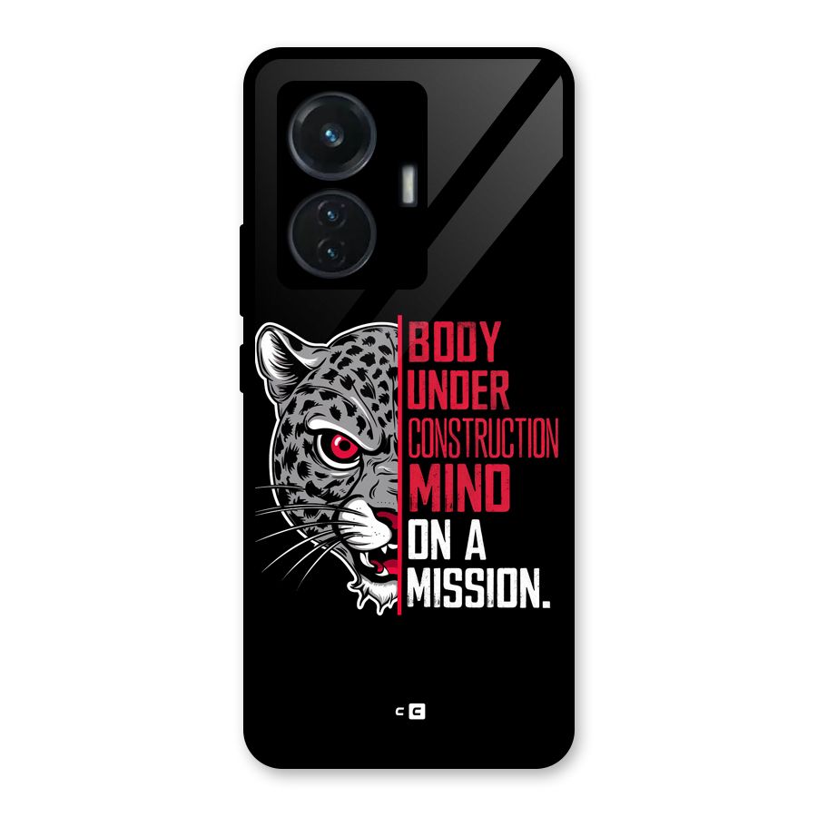 Mind On A Mission Glass Back Case for iQOO Z6 44W