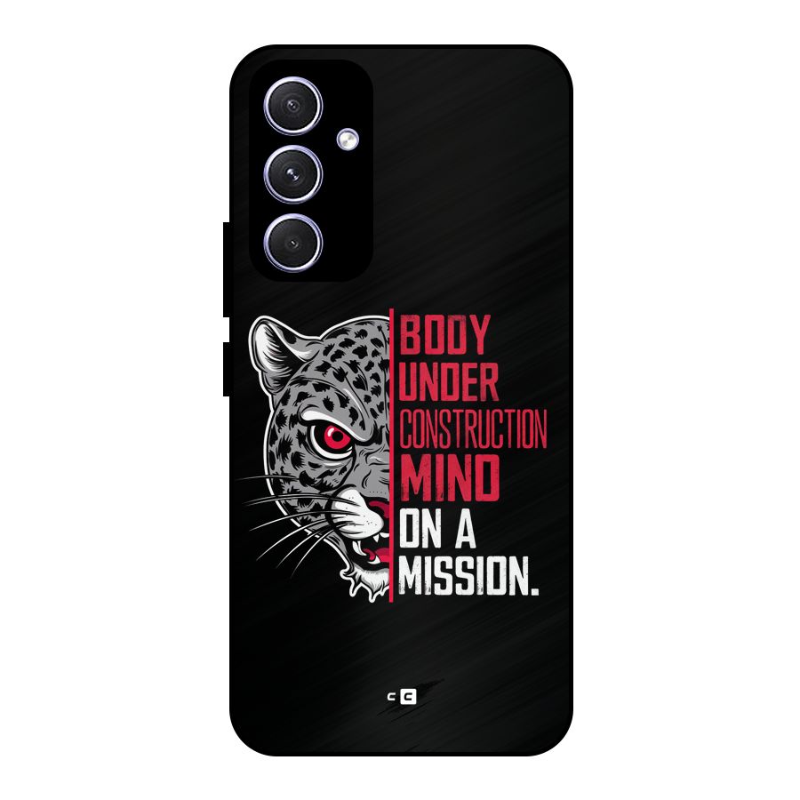 Mind On A Mission Metal Back Case for Galaxy A54
