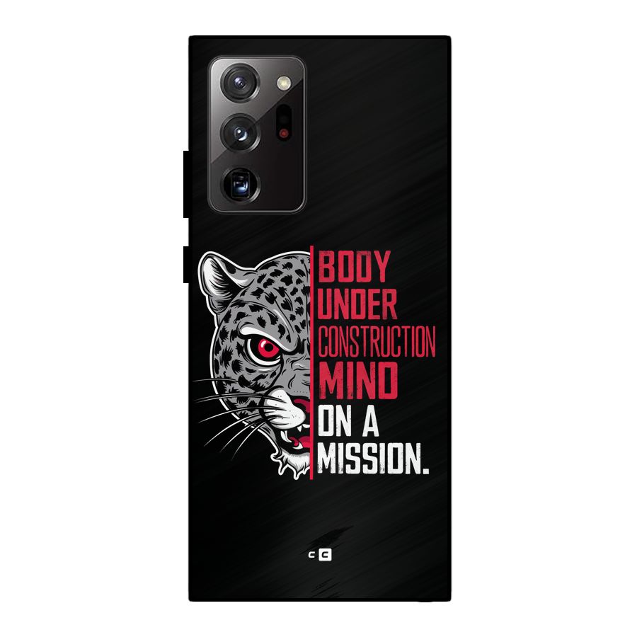 Mind On A Mission Metal Back Case for Galaxy Note 20 Ultra 5G