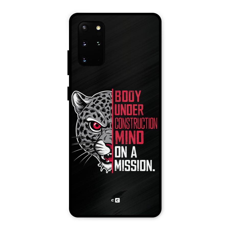 Mind On A Mission Metal Back Case for Galaxy S20 Plus