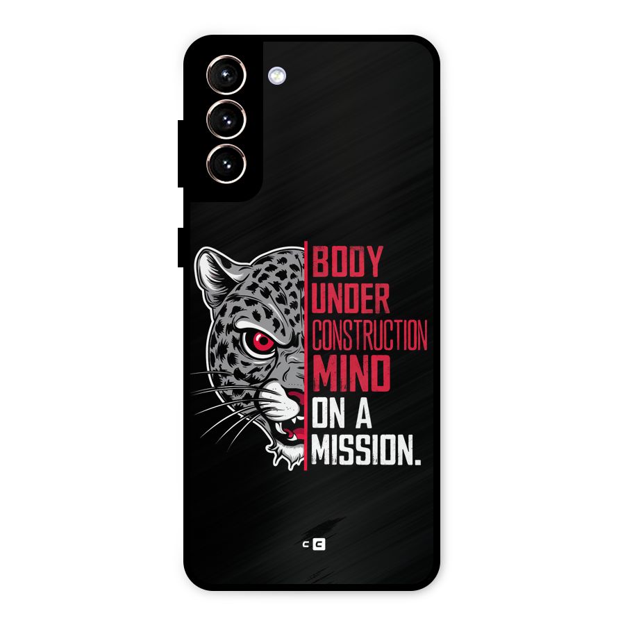 Mind On A Mission Metal Back Case for Galaxy S21 Plus