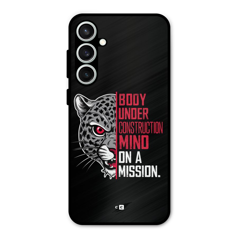 Mind On A Mission Metal Back Case for Galaxy S23 FE
