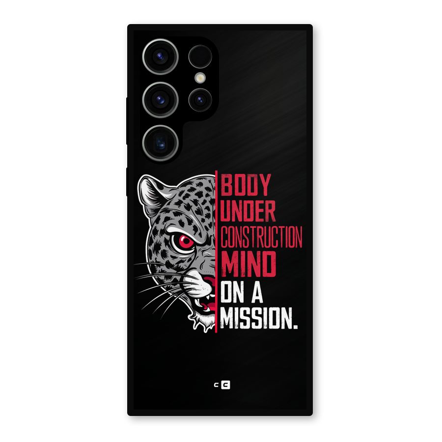 Mind On A Mission Metal Back Case for Galaxy S23 Ultra