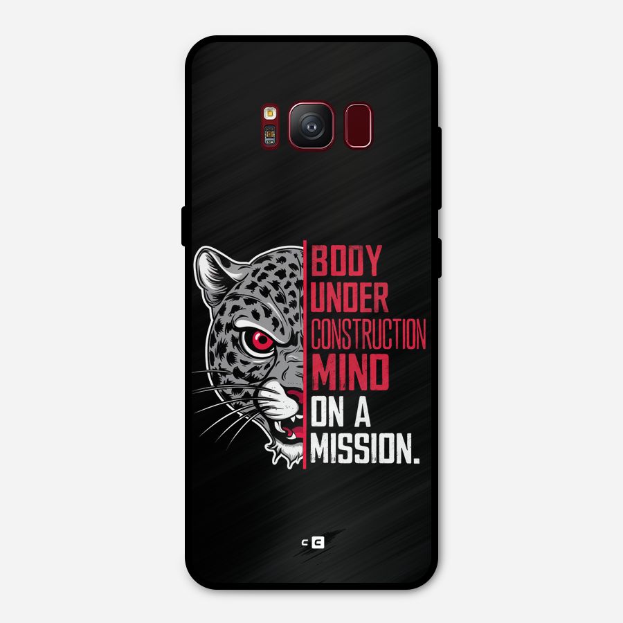 Mind On A Mission Metal Back Case for Galaxy S8