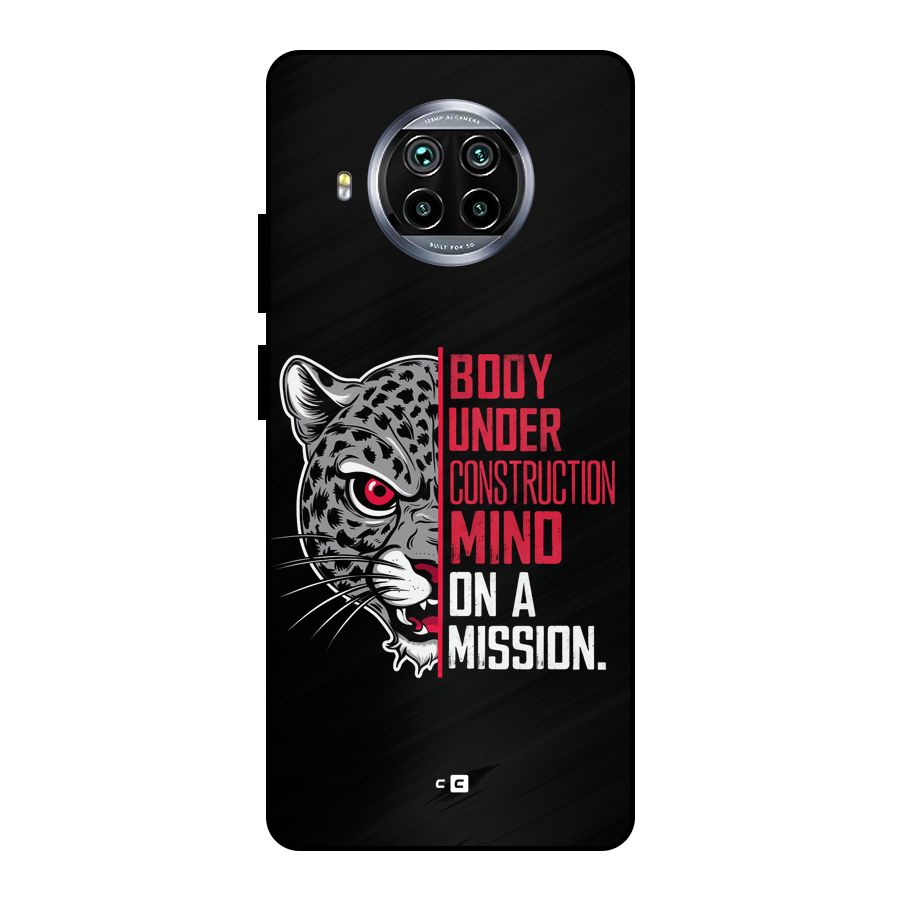 Mind On A Mission Metal Back Case for Mi 10i