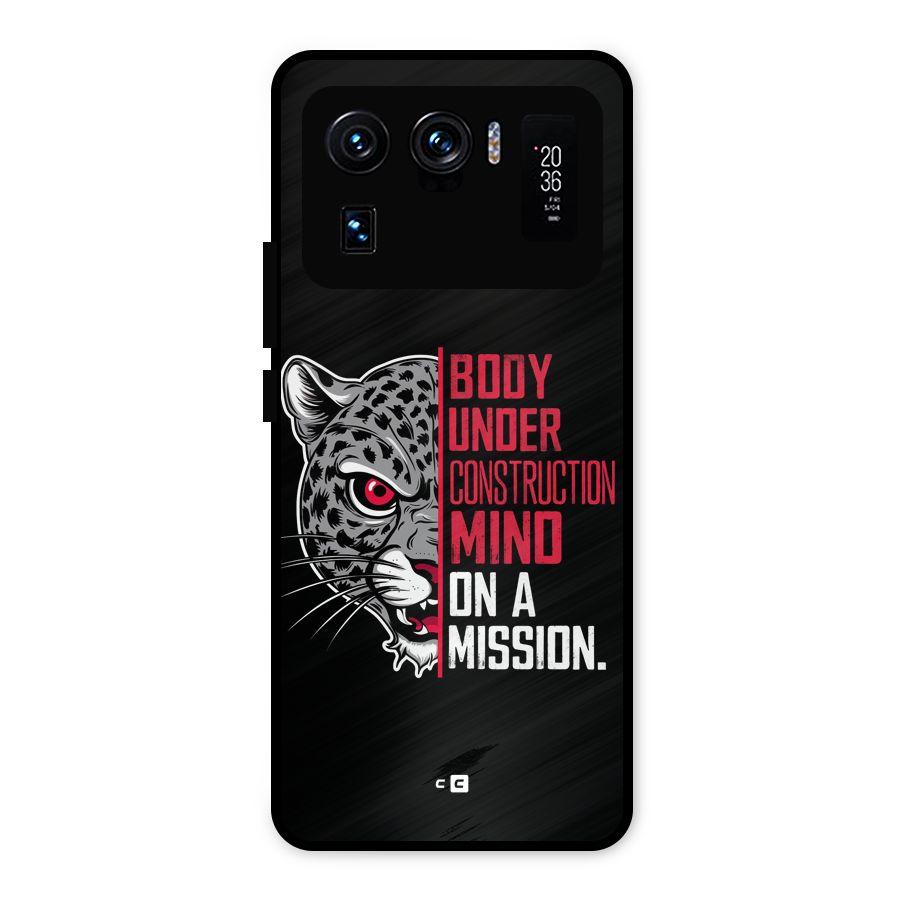 Mind On A Mission Metal Back Case for Mi 11 Ultra
