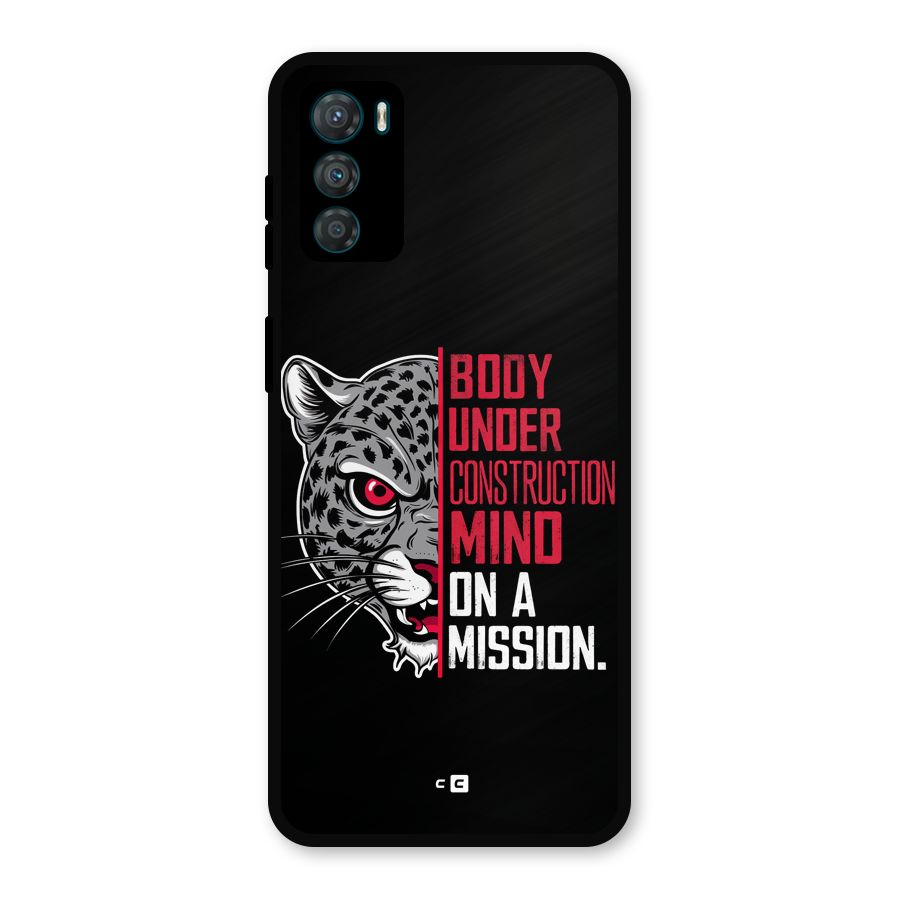 Mind On A Mission Metal Back Case for Moto G42
