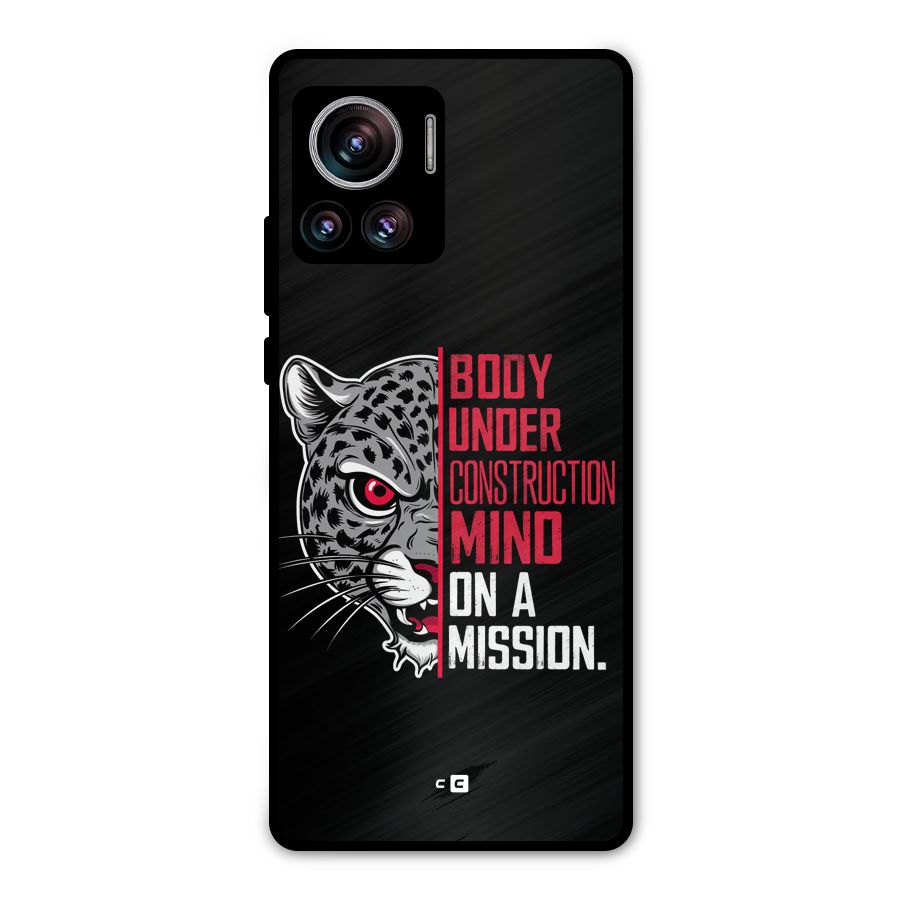 Mind On A Mission Metal Back Case for Motorola Edge 30 Ultra