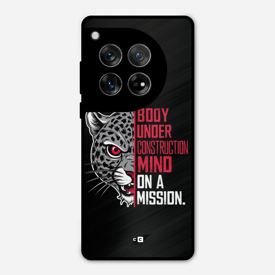Mind On A Mission Metal Back Case for OnePlus 12