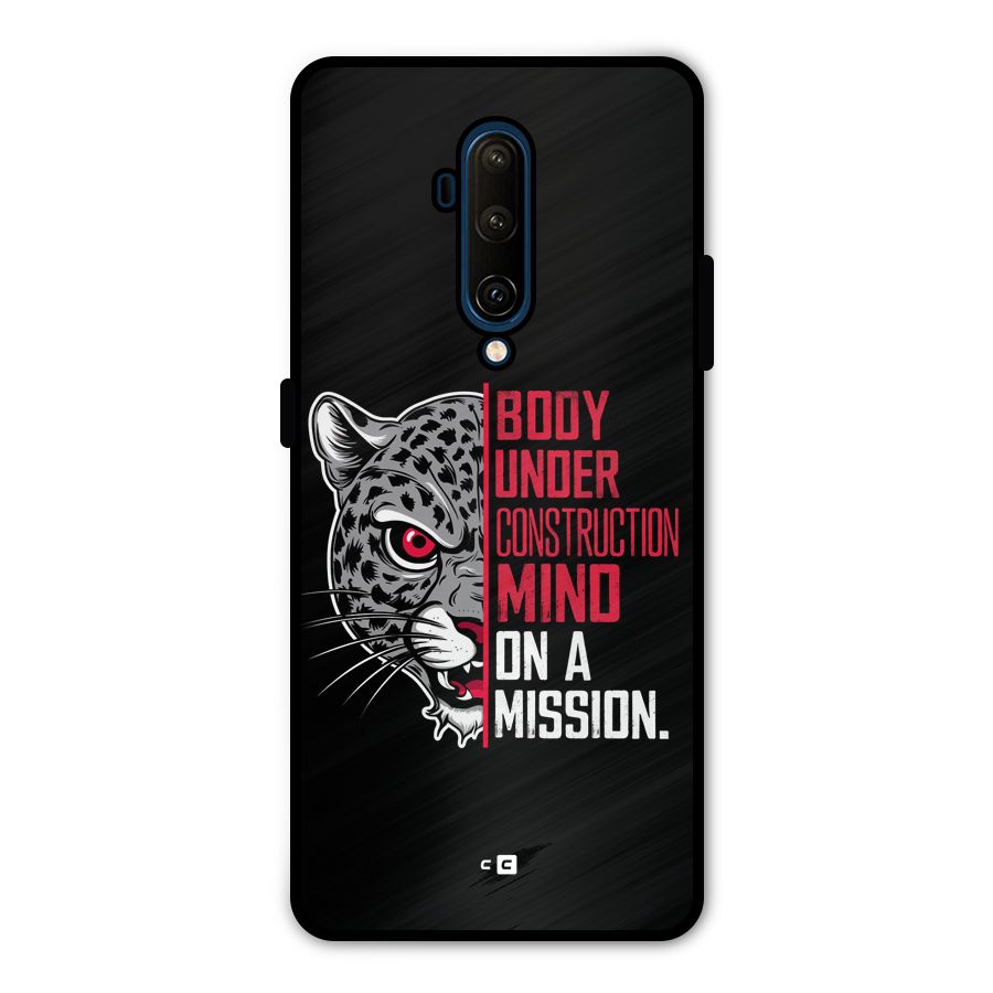 Mind On A Mission Metal Back Case for OnePlus 7T Pro