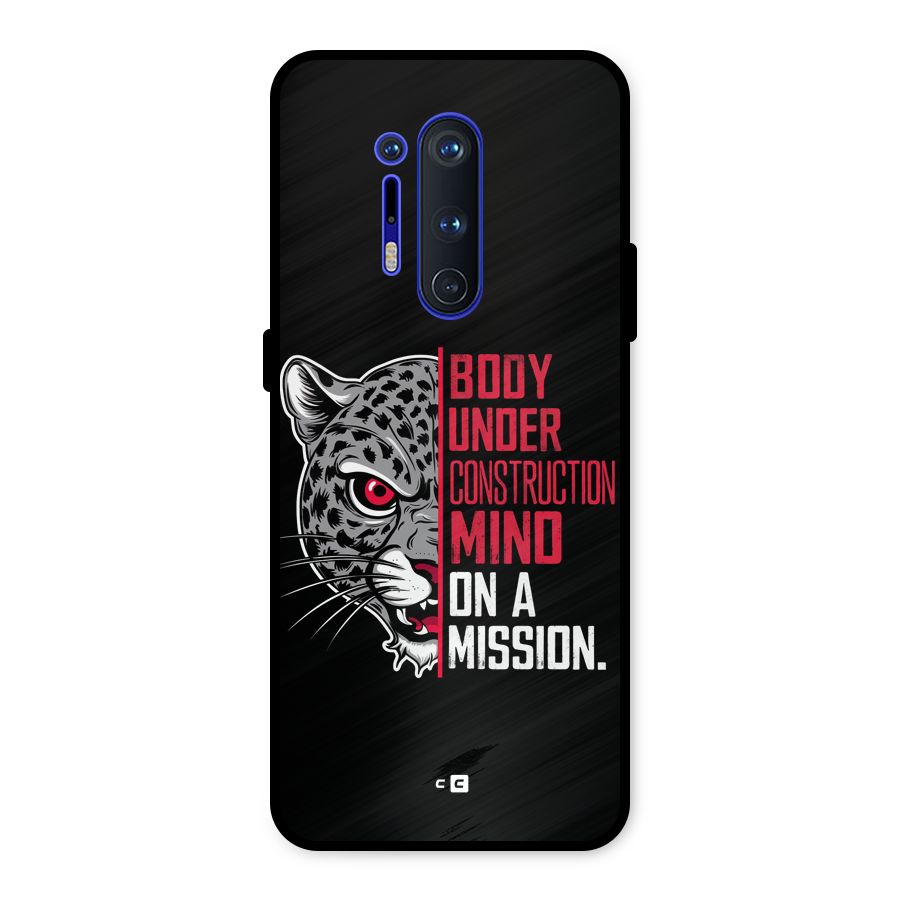 Mind On A Mission Metal Back Case for OnePlus 8 Pro