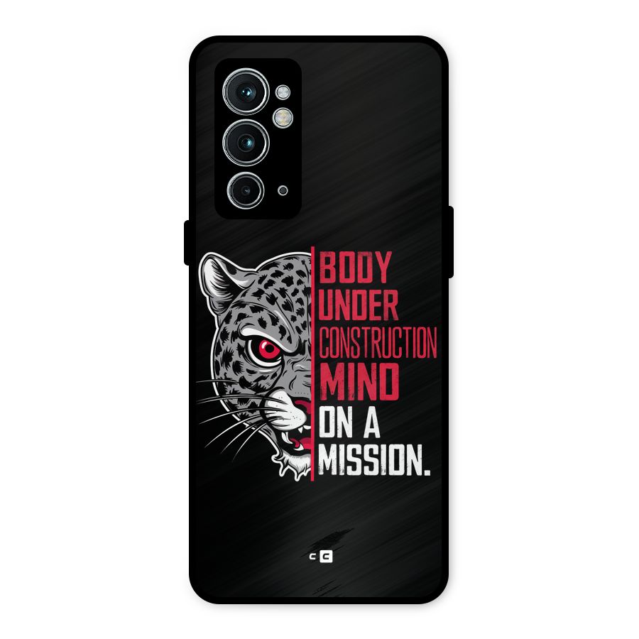 Mind On A Mission Metal Back Case for OnePlus 9RT 5G