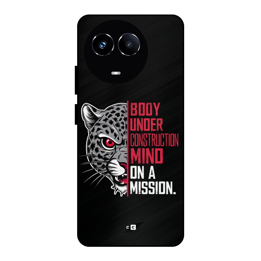 Mind On A Mission Metal Back Case for Realme 11 5G