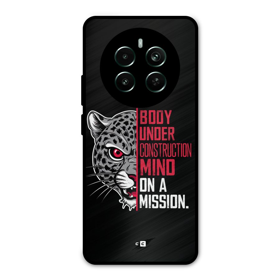 Mind On A Mission Metal Back Case for Realme 12 Plus