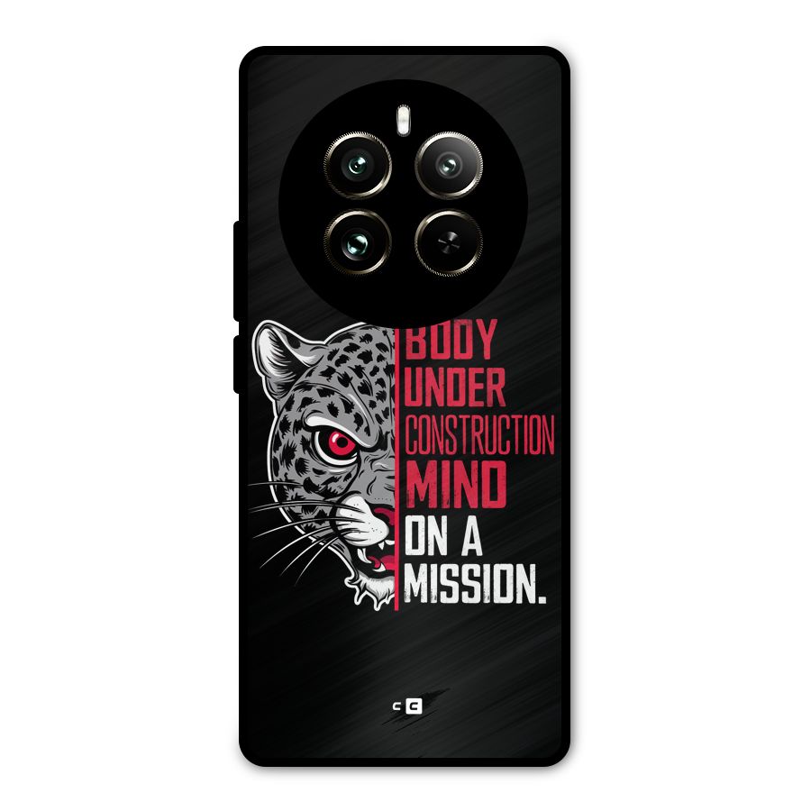 Mind On A Mission Metal Back Case for Realme 12 Pro