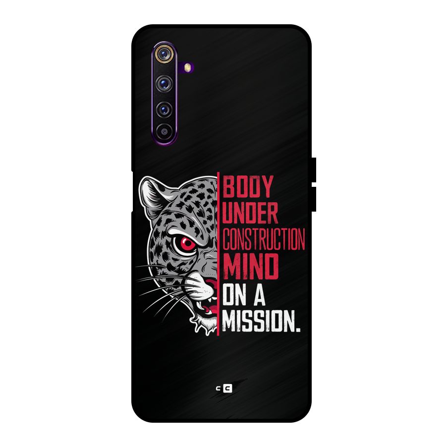 Mind On A Mission Metal Back Case for Realme 6 Pro