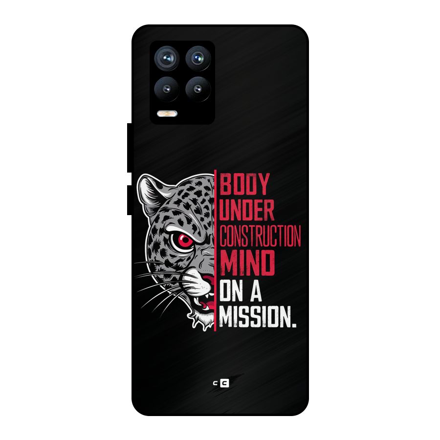 Mind On A Mission Metal Back Case for Realme 8