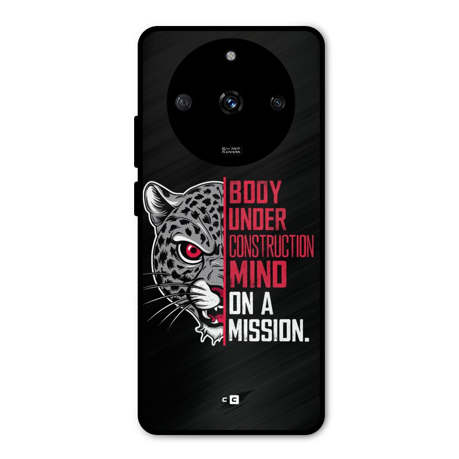 Mind On A Mission Metal Back Case for Realme Narzo 60 5G