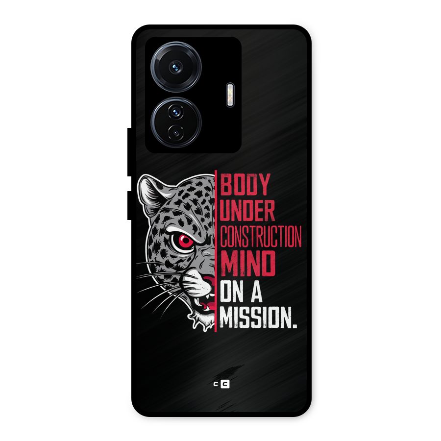 Mind On A Mission Metal Back Case for Vivo T1 Pro