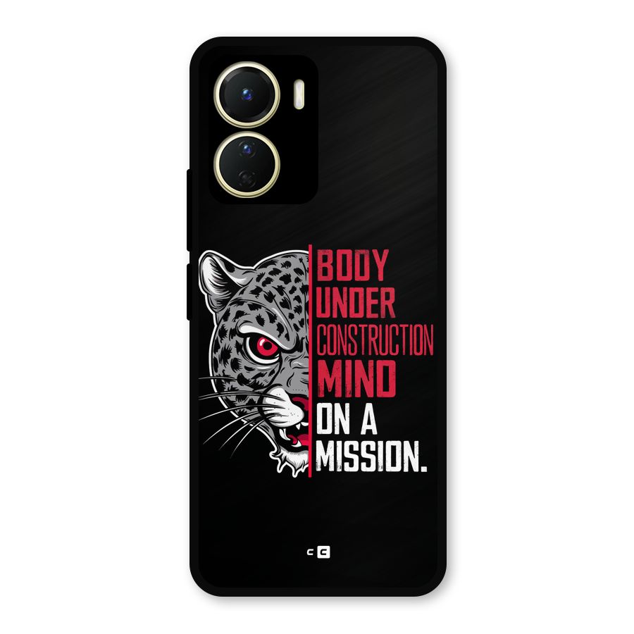 Mind On A Mission Metal Back Case for Vivo T2x