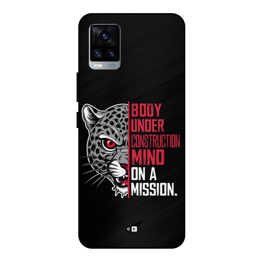 Mind On A Mission Metal Back Case for Vivo V20 2021