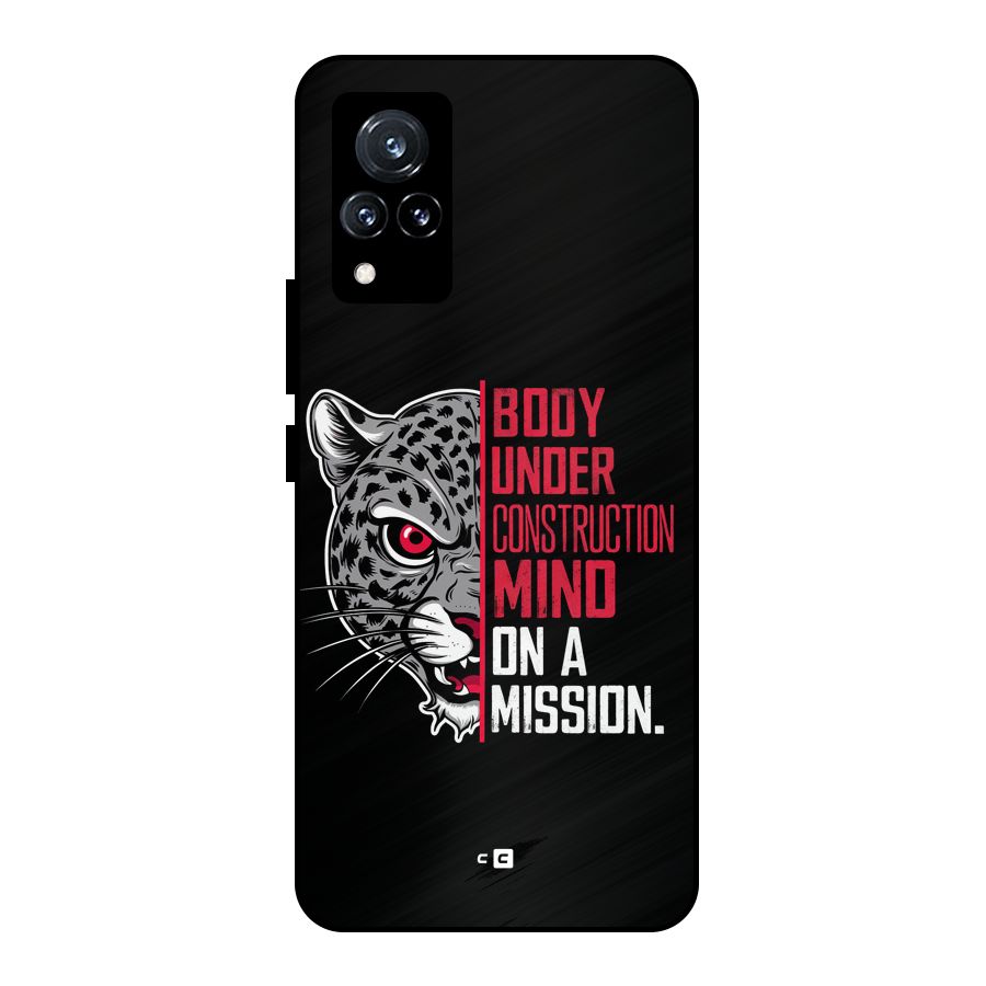 Mind On A Mission Metal Back Case for Vivo V21 5G