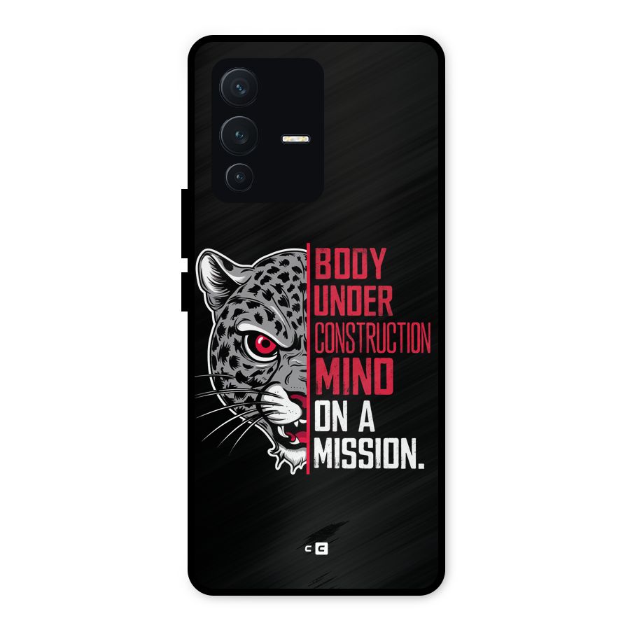 Mind On A Mission Metal Back Case for Vivo V23 5G