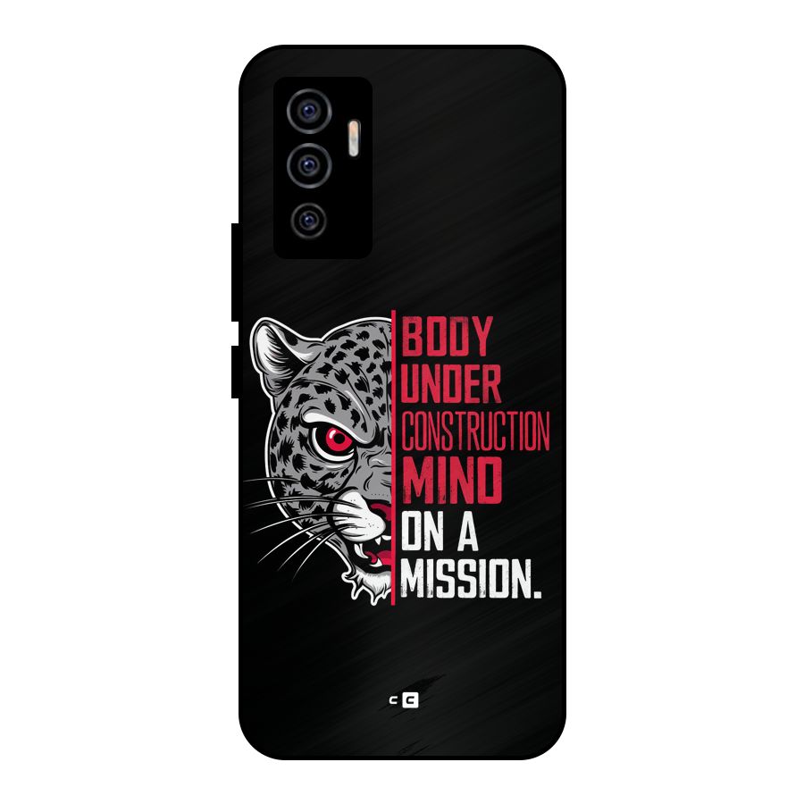 Mind On A Mission Metal Back Case for Vivo V23e