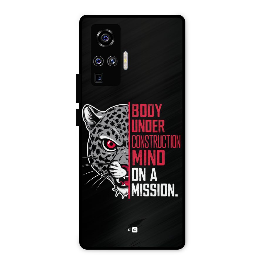 Mind On A Mission Metal Back Case for Vivo X50 Pro