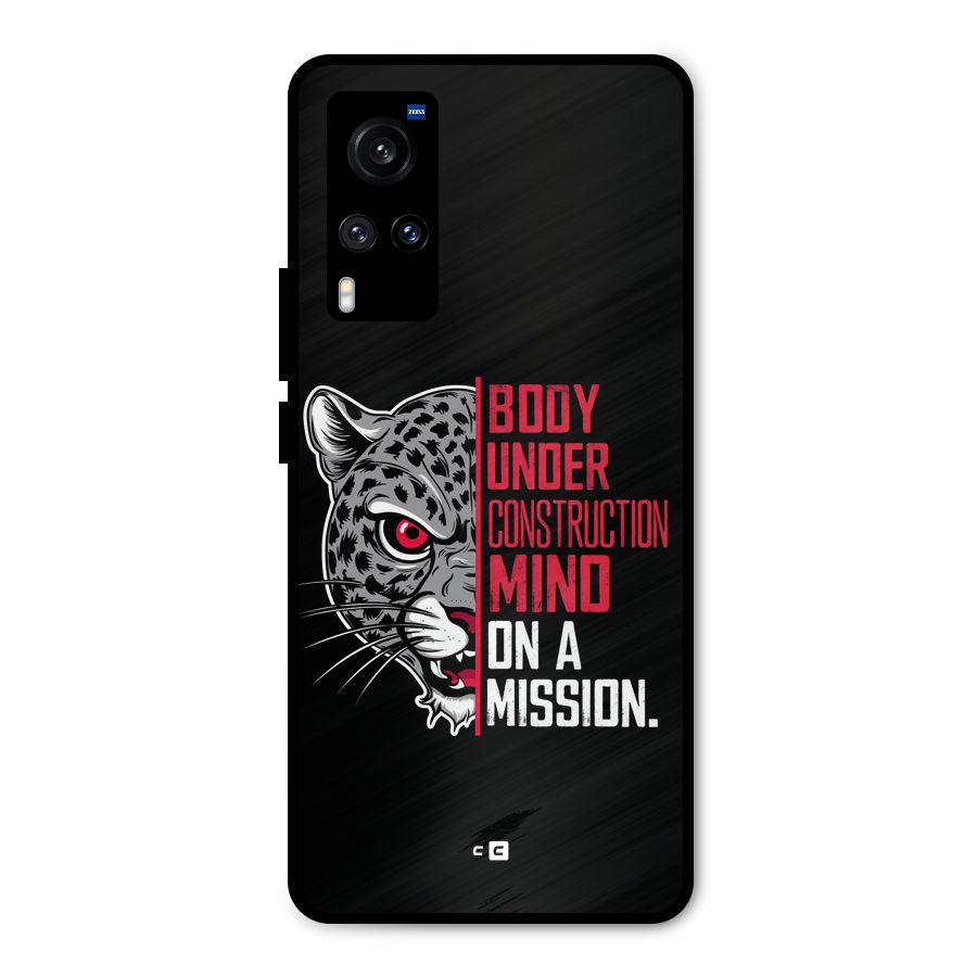 Mind On A Mission Metal Back Case for Vivo X60