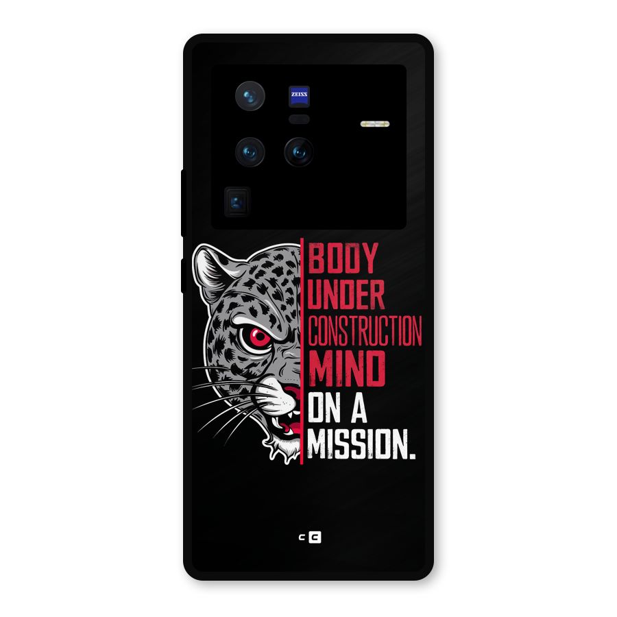 Mind On A Mission Metal Back Case for Vivo X80 Pro
