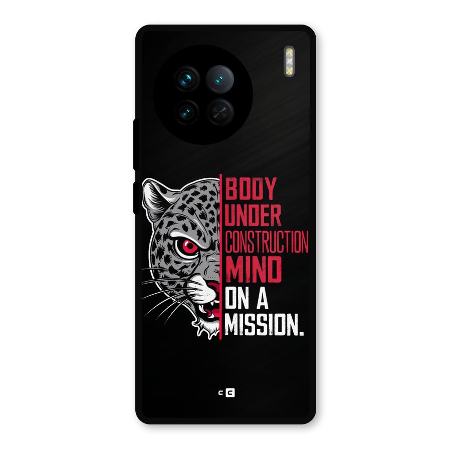 Mind On A Mission Metal Back Case for Vivo X90