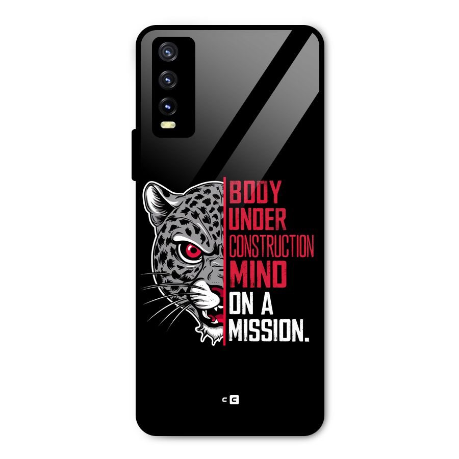 Mind On A Mission Metal Back Case for Vivo Y20g