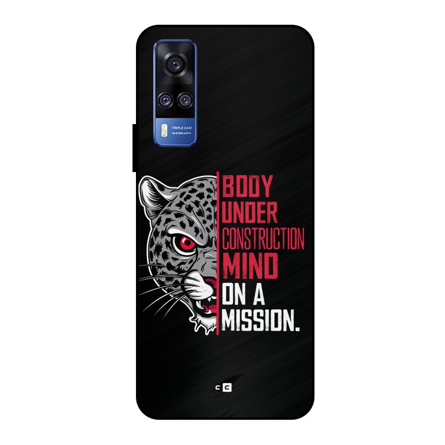 Mind On A Mission Metal Back Case for Vivo Y51
