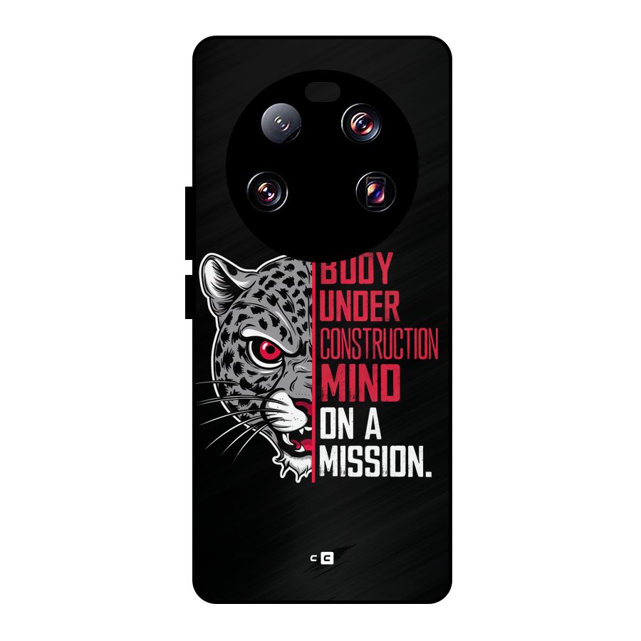 Mind On A Mission Metal Back Case for Xiaomi 13 Ultra