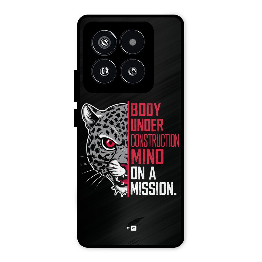 Mind On A Mission Metal Back Case for Xiaomi 14 Pro