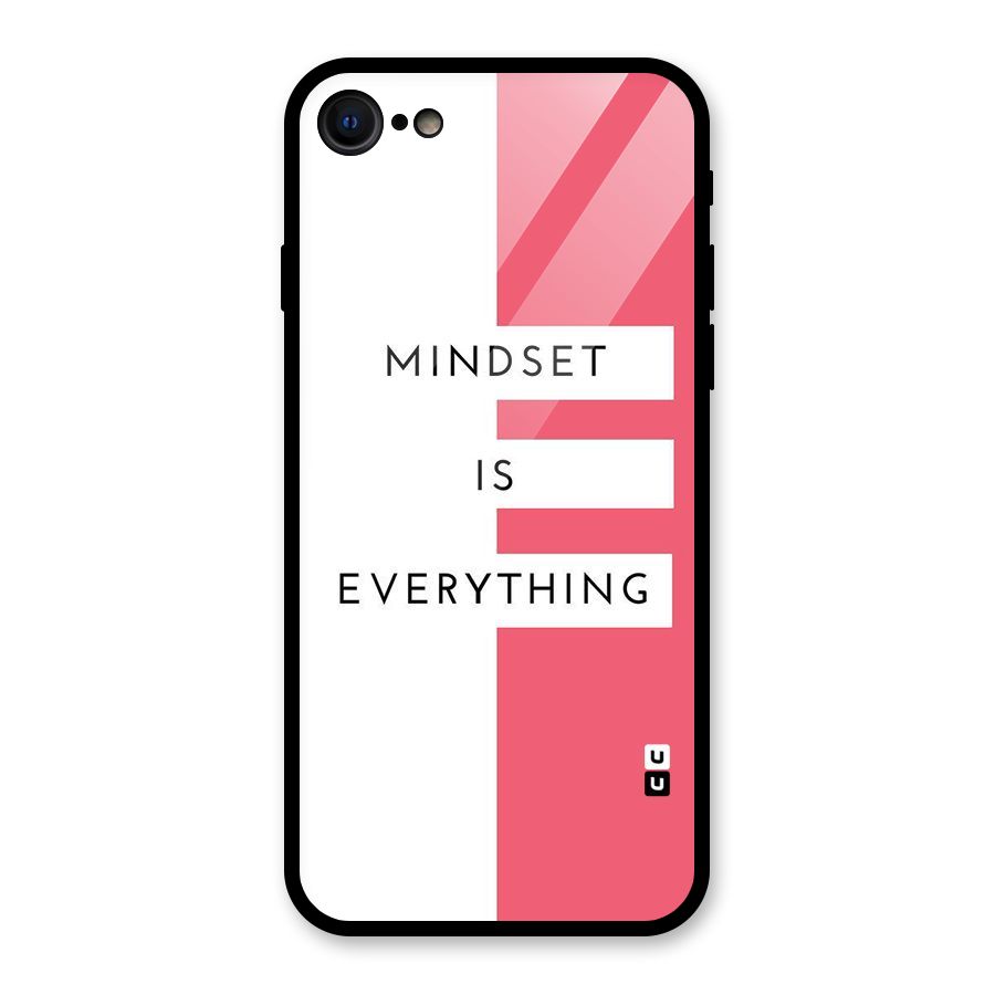 Mindset is Everything Glass Back Case for iPhone 7
