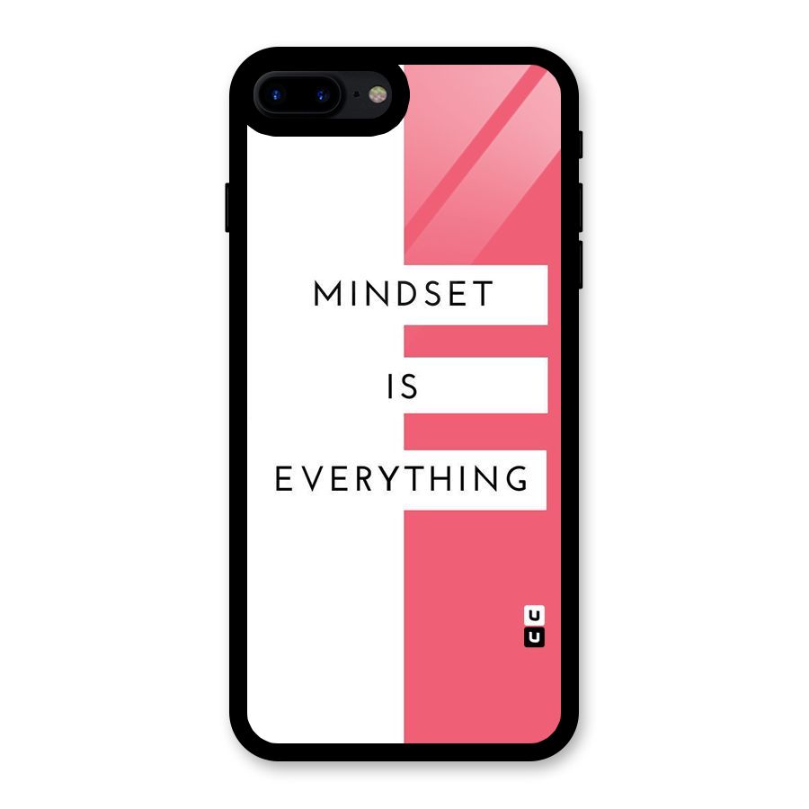 Mindset is Everything Glass Back Case for iPhone 7 Plus