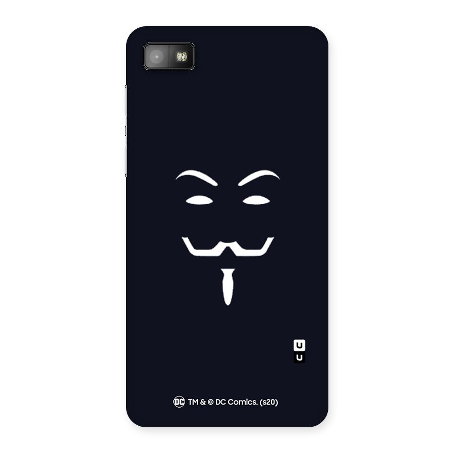 Minimal Anonymous Mask Back Case for Blackberry Z10