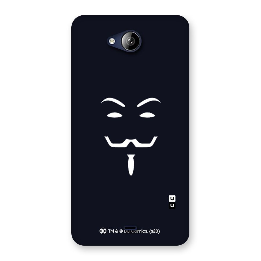 Minimal Anonymous Mask Back Case for Canvas Play Q355
