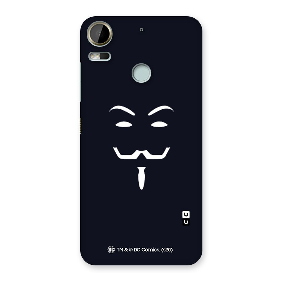 Minimal Anonymous Mask Back Case for Desire 10 Pro