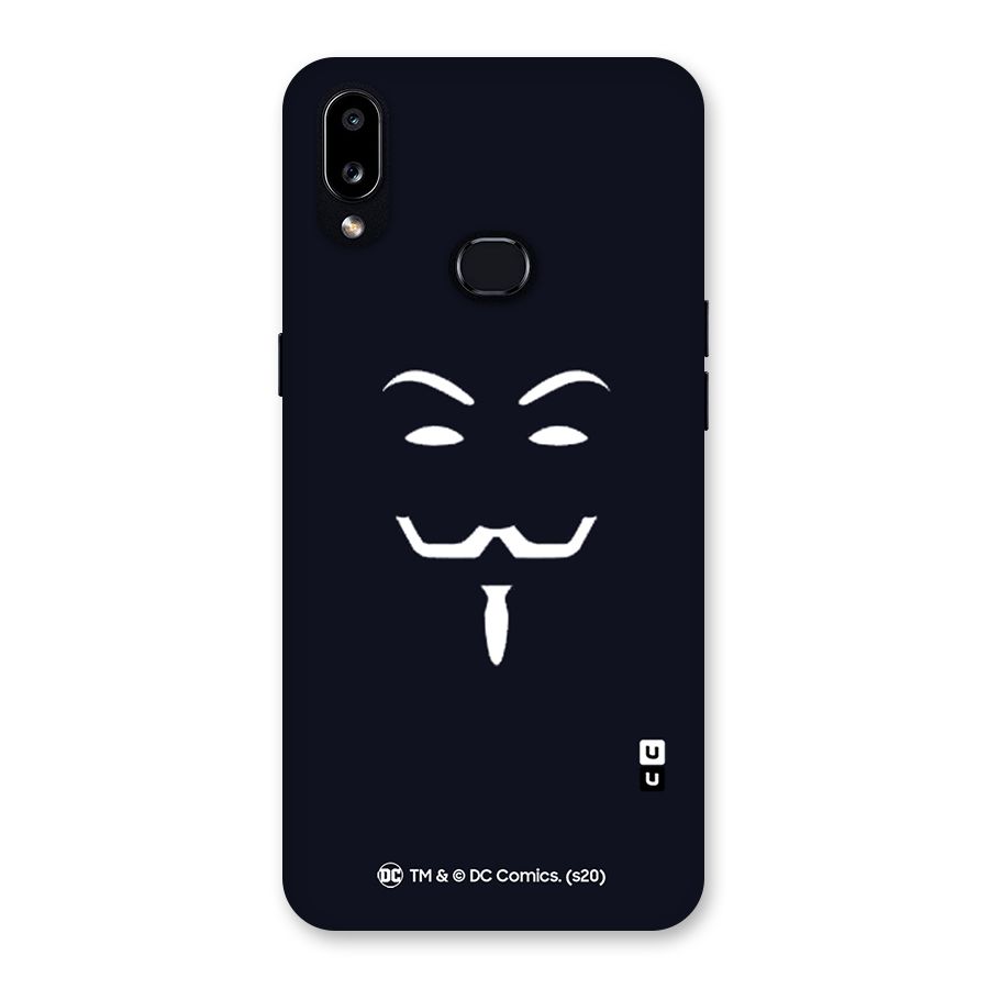Minimal Anonymous Mask Back Case for Galaxy A10s