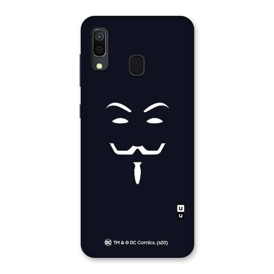 Minimal Anonymous Mask Back Case for Galaxy A30