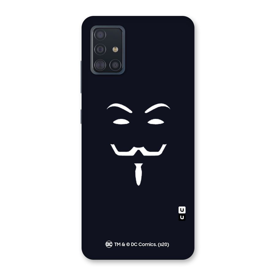 Minimal Anonymous Mask Back Case for Galaxy A51